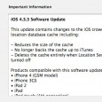 Apple liefert ein iOS-Update, das das Speichern von Ortungsdaten auf dem iPhone in Dauer und Menge einschränkt. 