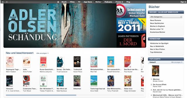 iTunes Bücher