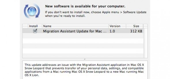 Migration Assistant Migration Assistant