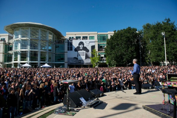 Trauerfeier Steve Jobs