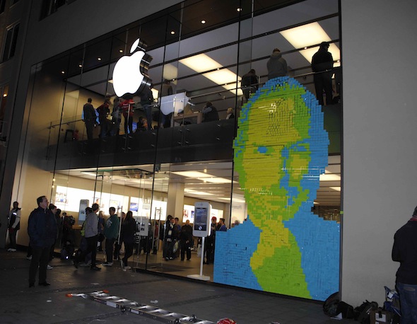 Steve Jobs Post-it